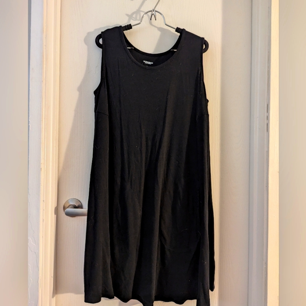 Workshop Republic clothing sleeveless black dress